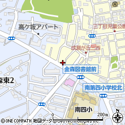 東京都町田市成瀬が丘3丁目1105-60周辺の地図