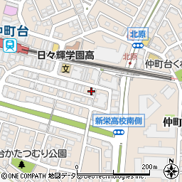ガラス割れ替えの緊急トラブル　横浜市都筑区受付センター周辺の地図