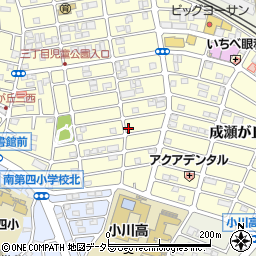 東京都町田市成瀬が丘3丁目8-10周辺の地図