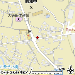 大矢田神社前周辺の地図