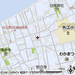 鳥取県境港市外江町2614周辺の地図
