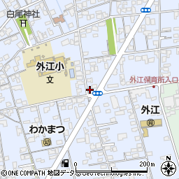 鳥取県境港市外江町1752-1周辺の地図