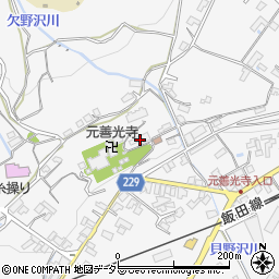 菊人形館周辺の地図
