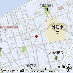 鳥取県境港市外江町2138周辺の地図