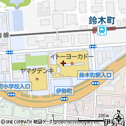 フットサルポイントサル川崎周辺の地図