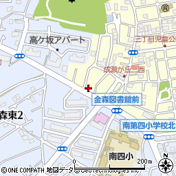 東京都町田市成瀬が丘3丁目1105-59周辺の地図