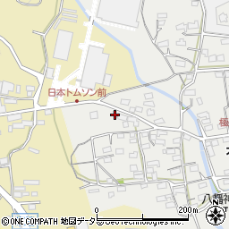 岐阜県美濃市極楽寺109周辺の地図