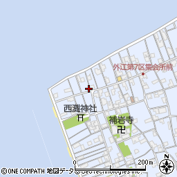 鳥取県境港市外江町3583周辺の地図