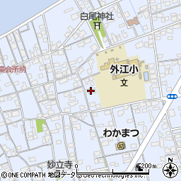 鳥取県境港市外江町2096-3周辺の地図