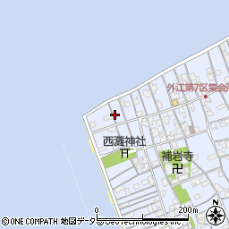 鳥取県境港市外江町3631周辺の地図