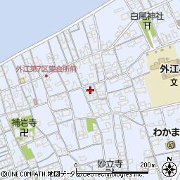 鳥取県境港市外江町2611周辺の地図