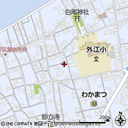 鳥取県境港市外江町2133周辺の地図