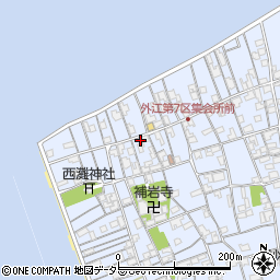 鳥取県境港市外江町2813周辺の地図