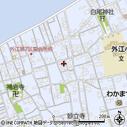 鳥取県境港市外江町2612周辺の地図
