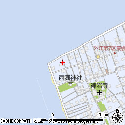 鳥取県境港市外江町3635周辺の地図