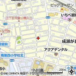 東京都町田市成瀬が丘3丁目8-2周辺の地図