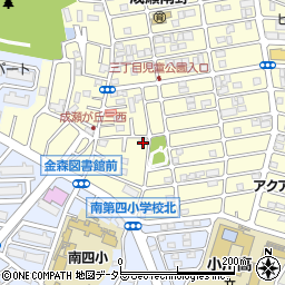 東京都町田市成瀬が丘3丁目38-8周辺の地図