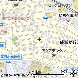 東京都町田市成瀬が丘3丁目8-8周辺の地図