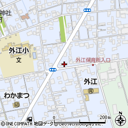 鳥取県境港市外江町1742周辺の地図
