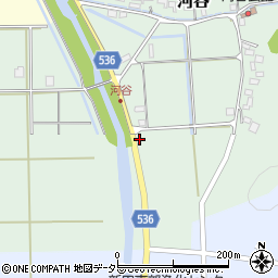 兵庫県豊岡市河谷129周辺の地図