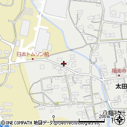 岐阜県美濃市極楽寺103周辺の地図