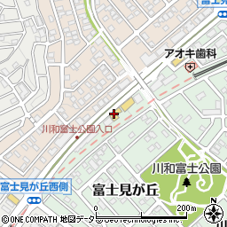 神奈川ダイハツ販売港北ニュータウン店周辺の地図