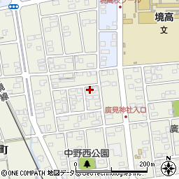 鳥取県境港市中野町5443周辺の地図