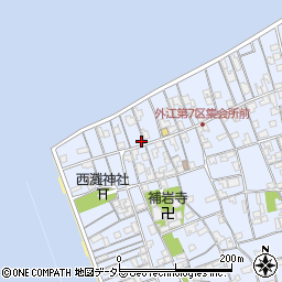 鳥取県境港市外江町2815周辺の地図