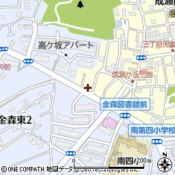 東京都町田市成瀬が丘3丁目1105-47周辺の地図
