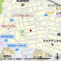 東京都町田市成瀬が丘3丁目16周辺の地図