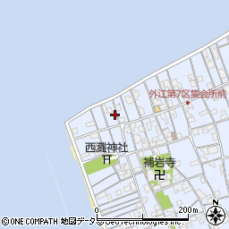鳥取県境港市外江町3582周辺の地図