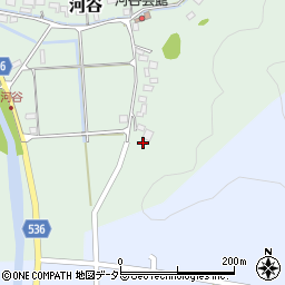 兵庫県豊岡市河谷690周辺の地図