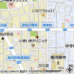 神奈川県川崎市幸区南幸町2丁目36-5周辺の地図