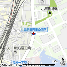 小島町周辺の地図