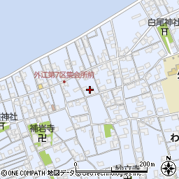 鳥取県境港市外江町2652周辺の地図