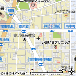 神奈川県川崎市幸区南幸町2丁目78周辺の地図