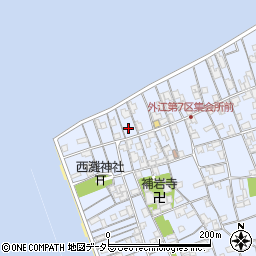 鳥取県境港市外江町2769周辺の地図