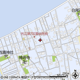 鳥取県境港市外江町2666周辺の地図