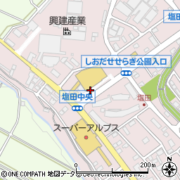神奈川県相模原市中央区田名塩田周辺の地図