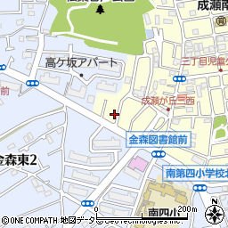 東京都町田市成瀬が丘3丁目1105-35周辺の地図