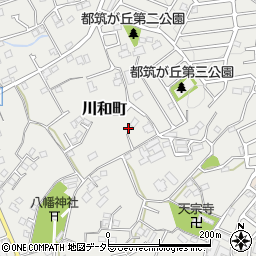 ＭＫハイツ川和町周辺の地図