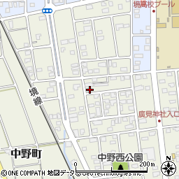 鳥取県境港市中野町5451周辺の地図