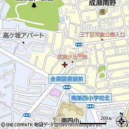 東京都町田市成瀬が丘3丁目1105-55周辺の地図
