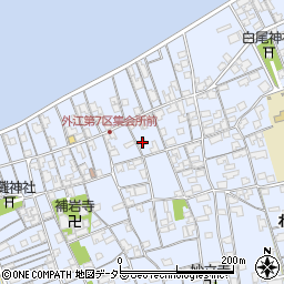 鳥取県境港市外江町2658周辺の地図