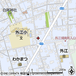 鳥取県境港市外江町1750周辺の地図