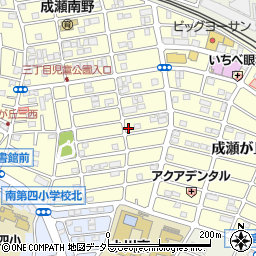 東京都町田市成瀬が丘3丁目7-1周辺の地図