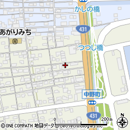 鳥取県境港市中野町3258-3周辺の地図