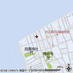 鳥取県境港市外江町3571周辺の地図