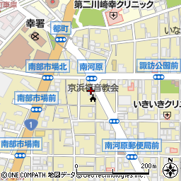 川崎信用金庫御幸支店周辺の地図