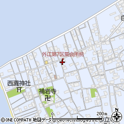 鳥取県境港市外江町2669周辺の地図